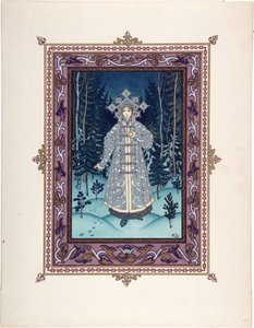 Illustration for the Fairy Tale Snegurochka by Boris Vasilievich Zvorykin
