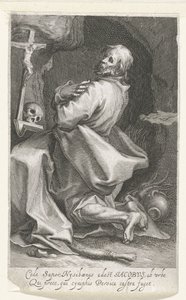 Saint Jacob of Nisibis as a Hermit