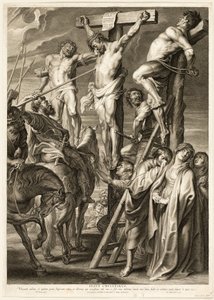The Crucifixion (Coup de Lance) by Boëtius Adamsz. Bolswert