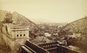General view of Umbher, Jeypoor (Jaipur)