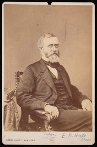 Portrait of Ebenezer Rockwood Hoar by Brady