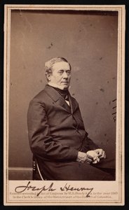 Portrait of Joseph Henry