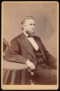 Portrait of Schuyler Colfax by Brady