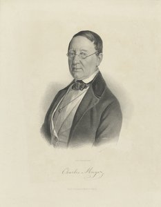 Portrait of the pianist and composer Charles Mayer, ca 1854