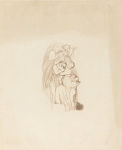 Holy Family with Angels