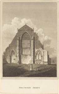 Holyrood Abbey by British 19th Century