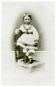 Aubrey Beardsley, aged 2 years and 3 months by British Photographer