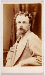 Carte de Visite of John Atkinson Grimshaw