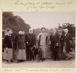 Li Hung Chang at Hatfield (Foreign Office Group), August 1896 by British Photographer