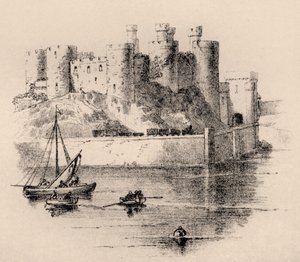 Conwy Castle by British School