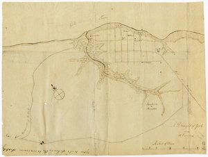Map of Yorktown, Virginia, October 1781