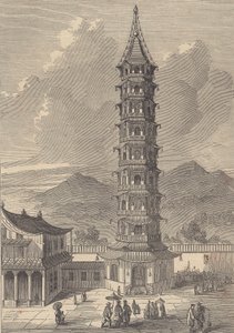 Porcelain Tower of Nanjing by British School