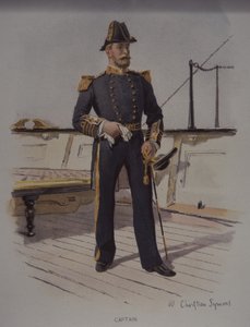 Royal Navy captain, late 19th century