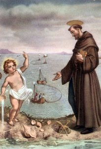 Saint Augustin and the Angel