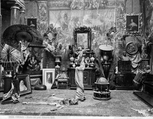 Studio of the Florentine painter Edoardo Gelli