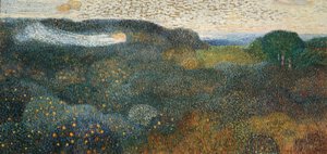 Orange Grove on the French Riviera by Broncia Koller Pinell