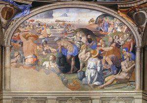 The Crossing of the Red Sea by Bronzino