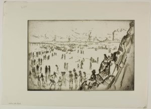 Golden Gate Beach by Bror Julius Olsson Nordfeldt