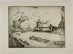 On the Calumet by Bror Julius Olsson Nordfeldt