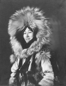 Eskimo Woman Posing