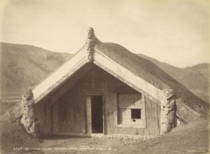 Runanga House - Wairoa - After Eruption Jun 10.86, July 1886