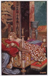 Illustration for The Cloister and The Hearth by Charles Reade by Byam (after) Shaw