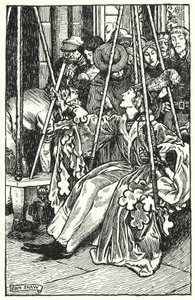 Illustration for The Cloister and The Hearth by Charles Reade by Byam (after) Shaw