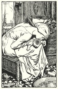 Illustration for The Cloister and The Hearth by Charles Reade by Byam (after) Shaw