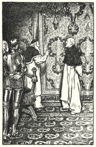 Illustration for The Cloister and The Hearth by Charles Reade by Byam (after) Shaw
