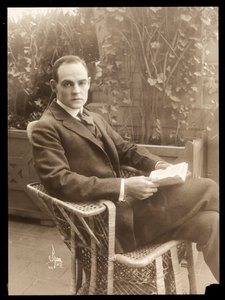 Howard Estabrook in a Garden