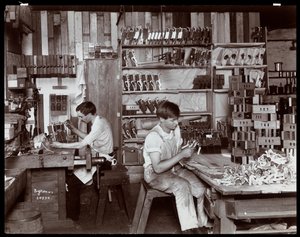 Men Working in the Hardman, Peck and Co. Piano Factory, New York