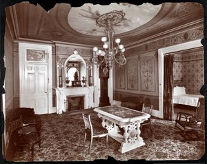 Private Sitting Room at the Hoffman House Hotel, 1907 by Byron Company