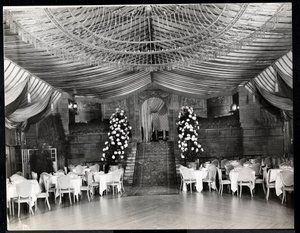Reception room at the Ritz-Carlton Hotel, 1915 or 1916