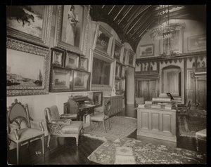 The art gallery of the Helen Gould estate at Tarrytown, New York by Byron Company