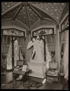 The drawing room of the Helen Gould estate (late Jay Gould residence) at Tarrytown, New York, 1893-94 by Byron Company