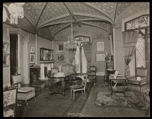 The Drawing Room of the Helen Gould Estate (Late Jay Gould Residence) at Tarrytown, New York by Byron Company