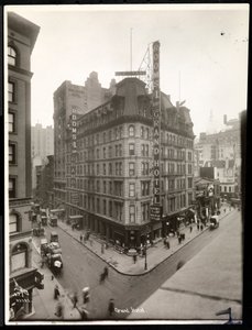 View of the Grand Hotel at 31st Street and Broadway, New York by Byron Company