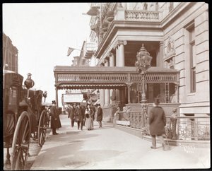 View of the Hotel Manhattan at 42nd Street and Madison Avenue, New York