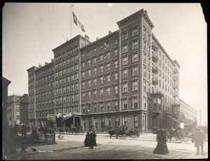 Windsor Hotel at 5th Avenue from 46th to 47th Streets, New York
