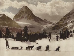 Mount Assiniboine by Byron Hill Harmon