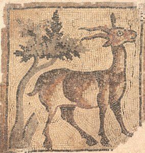 Ram near a Tree by Byzantine