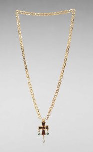 Chain with Pendant Cross, 500s