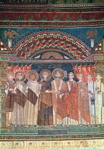 Constantine IV granting Bishop Reparatus privileges for the church of Ravenna