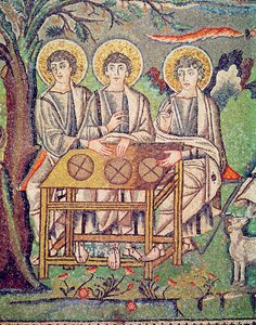 The Three Angels (detail)