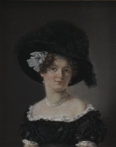 Mathilde Theresia von Irgens-Bergh, née Holsten, the Wife of Mathias Friis von Irgens-Bergh