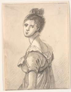 Half-Figure Female Portrait