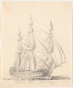 Three-Deck Ship - First Rank - by C.A. Lorentzen