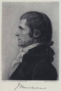 Chief Justice Marshall by C.B.J.F. de (after) Saint Memin