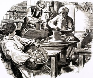 Josiah Wedgwood was apprenticed into the family pottery business by C.L. Doughty