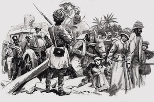 Relief of the Siege of Lucknow by C.L. Doughty